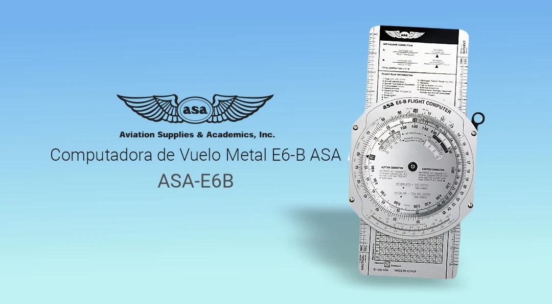 Computador ASA E6B Metal